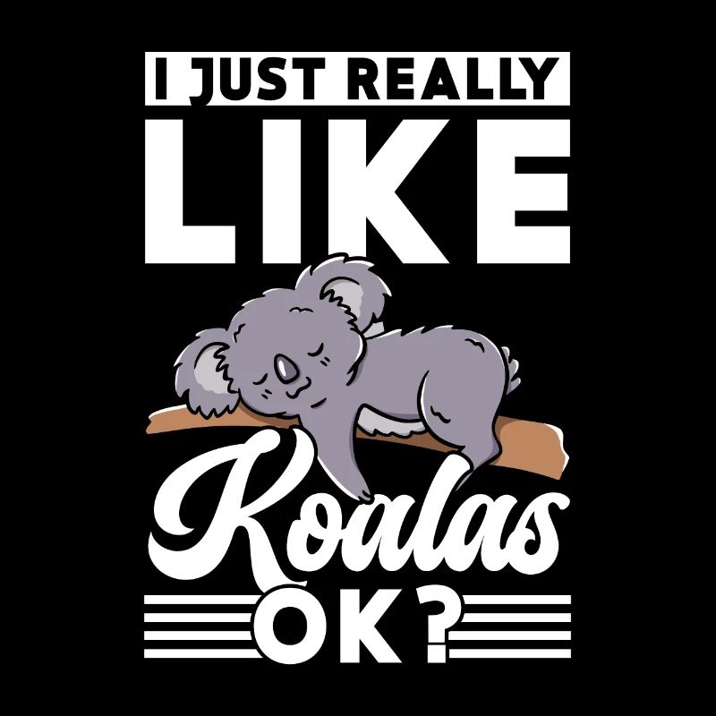 Ich Mag Koalas Einfach Sehr Koalabär Tier Koala
