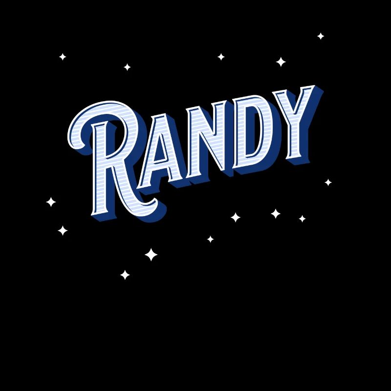 Randy's name personalized
