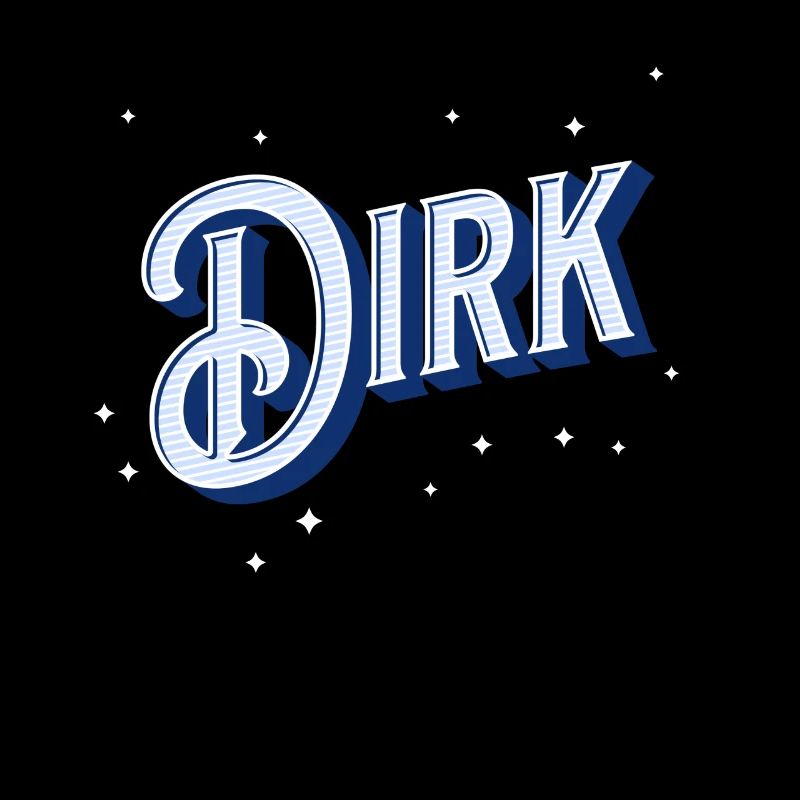 Dirk name personalized