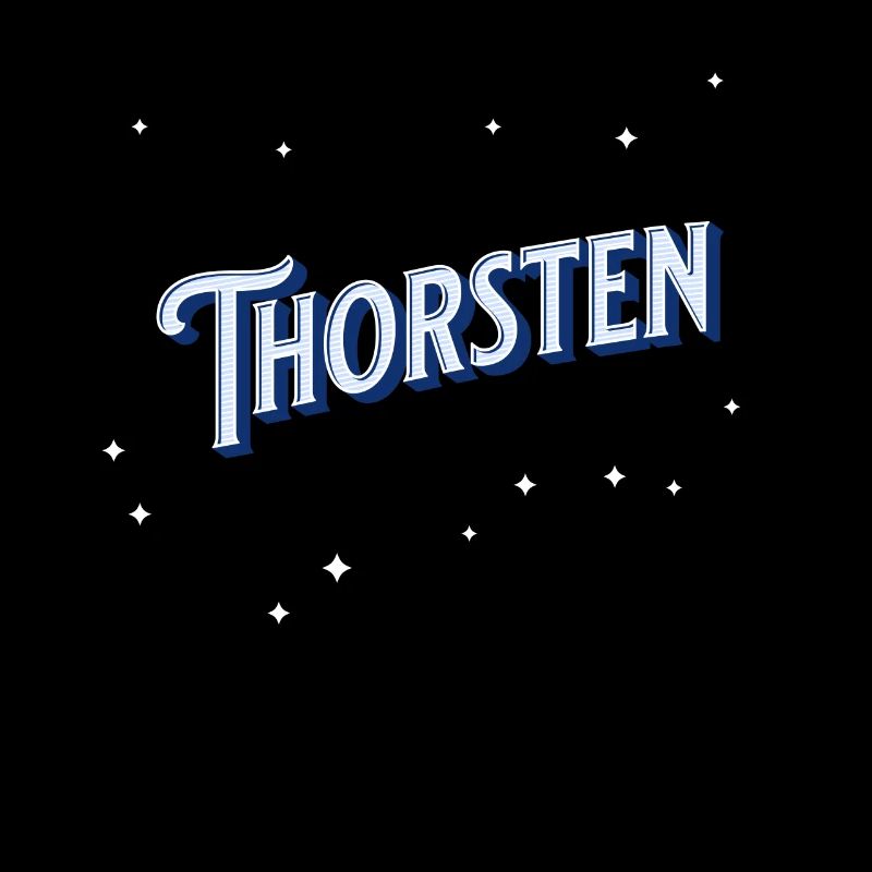 Thorsten's name personalized