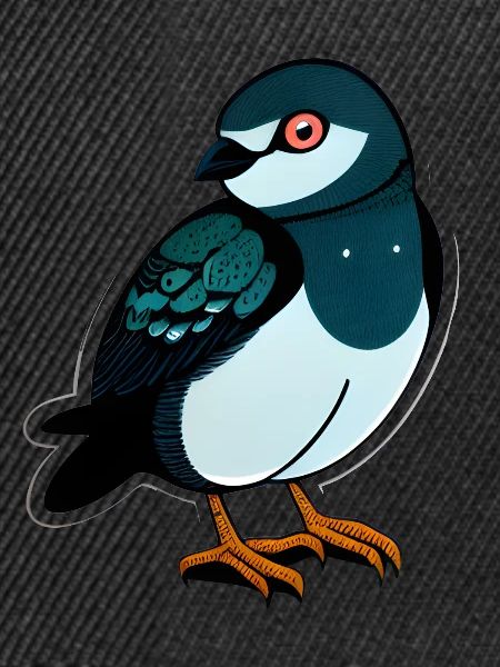 Vogel Sticker
