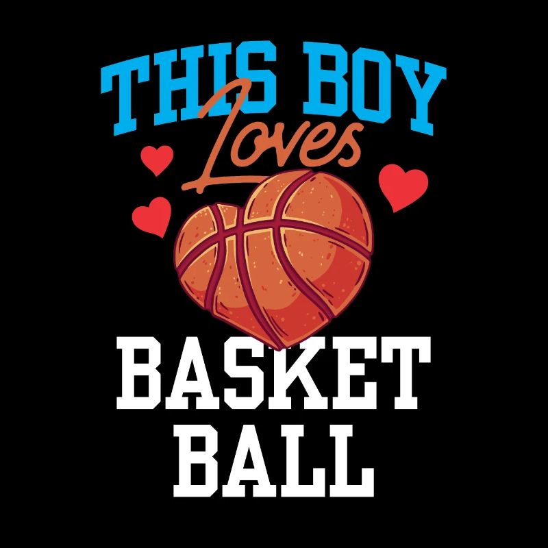 Ce garçon aime le basketteur