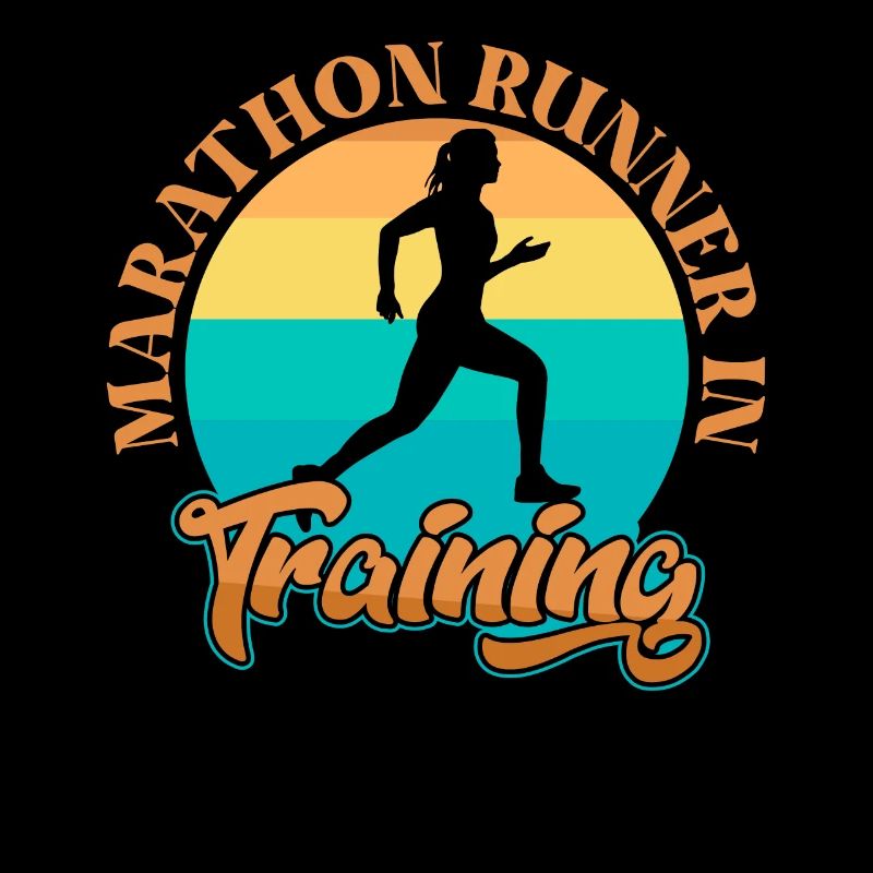Marathon Runner In Training For First Marathon