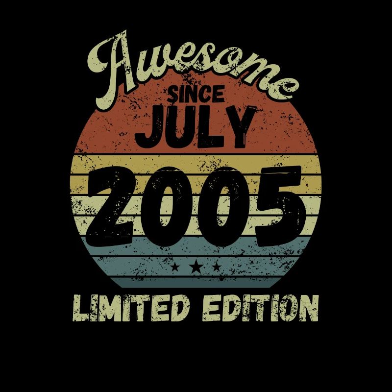 Awesome since July 2005 - Geburtstag