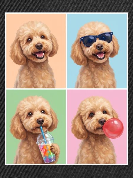 Hunde Pudel Hund