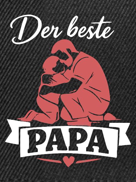 Der beste Papa Silhouette