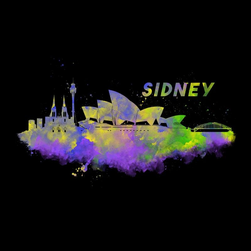 Skyline Sidney in Australien