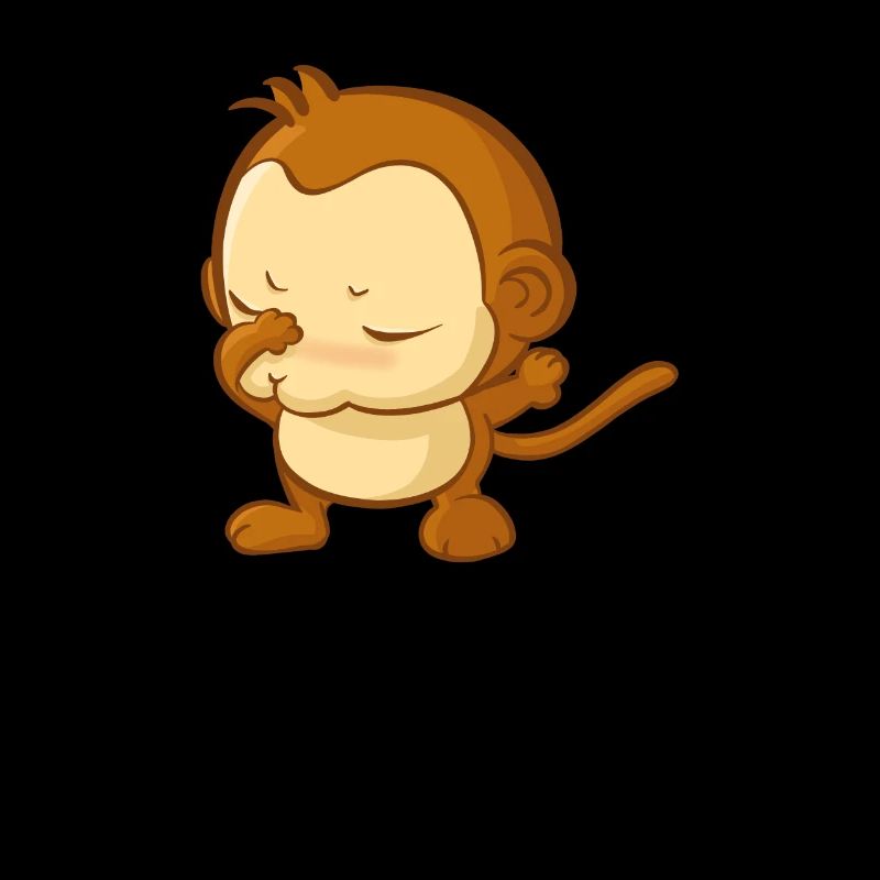 Dabbender monkey dabbing monkey monkey sweet gift
