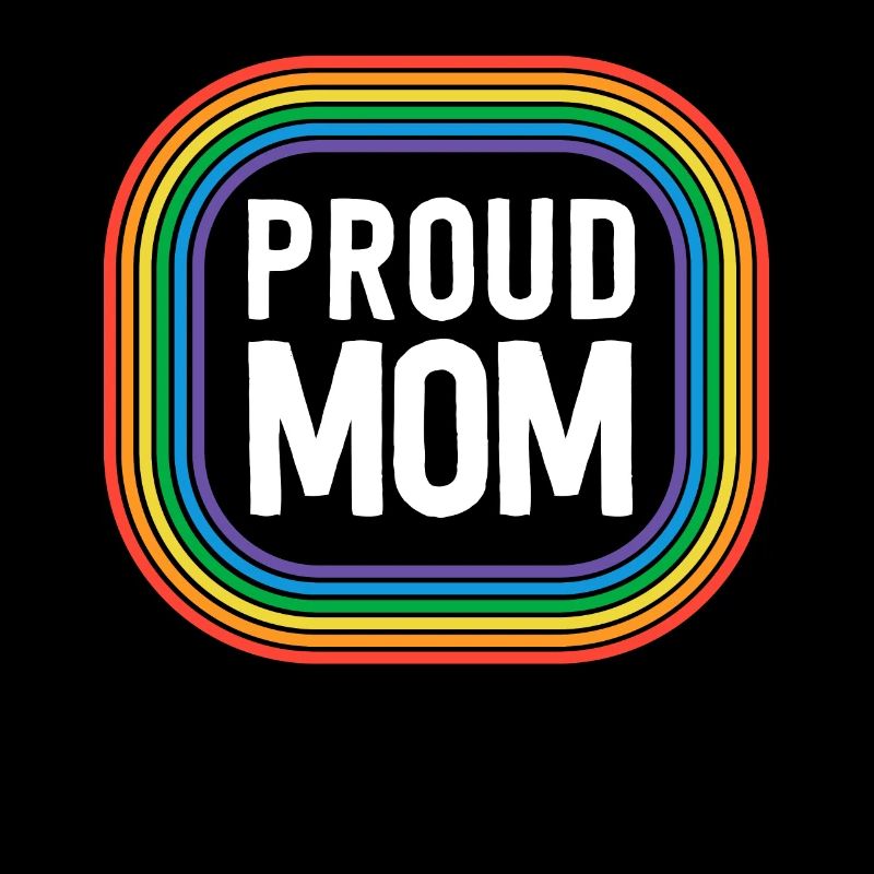 Stolze Mutter mit Pride Mutter Gay Pride Zeug LGBT