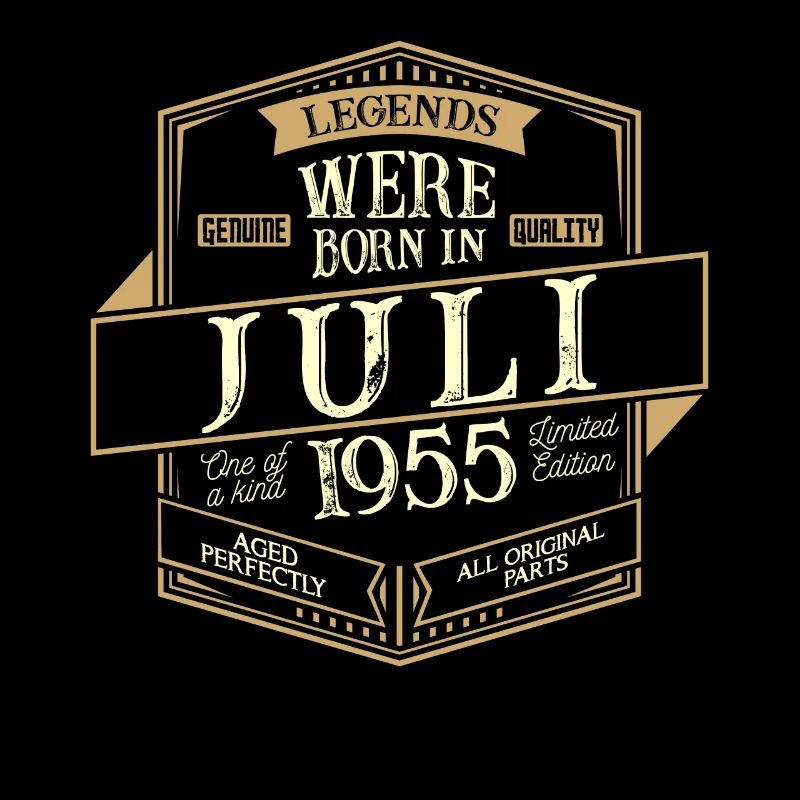Juli 1955 Geburtstag Mann