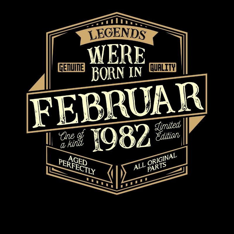 Februar 1982 Geburtstag Mann