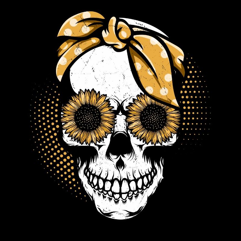 Totenkopf Sonnenblume Mutter Gartenarbeit Mutter