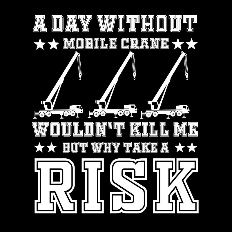 Mobile crane driver