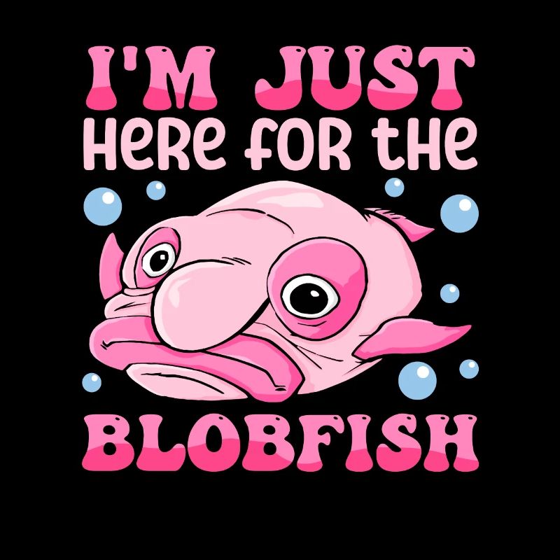 Blobfish Costume - Ugly Blob Fish Face -