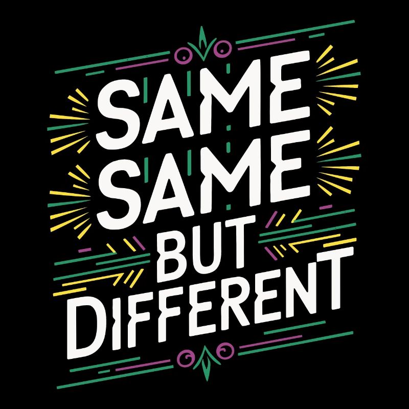 Same Same But different Thailand Traveller Rucksack