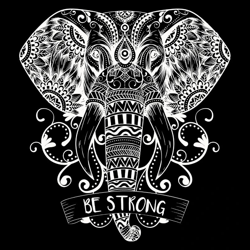 Mandala elephant