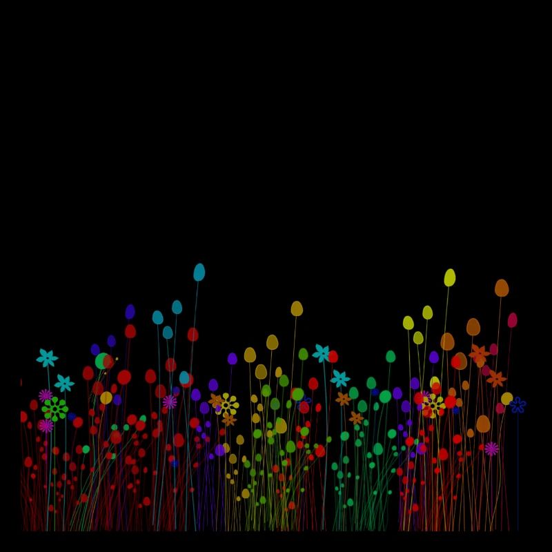 Abstract flowers