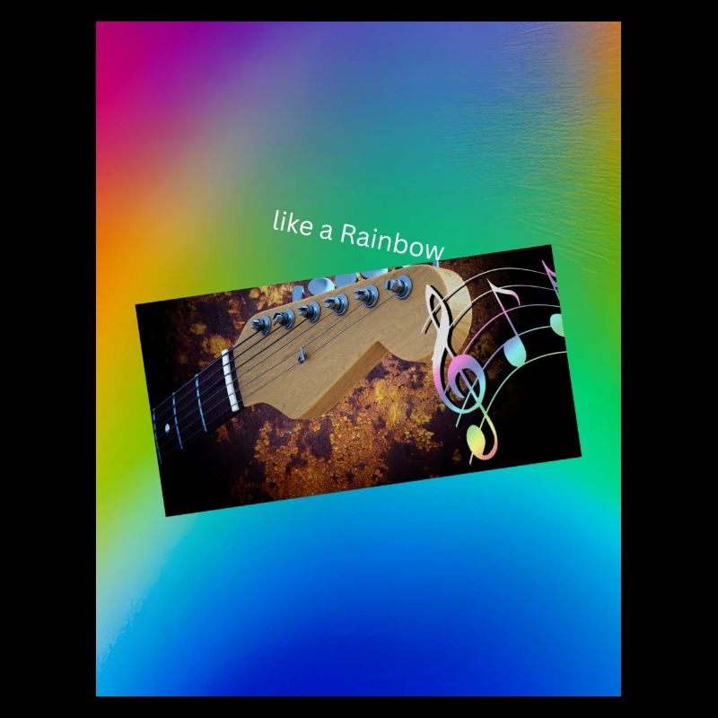 Sommer mit Regenbogenfarben 5