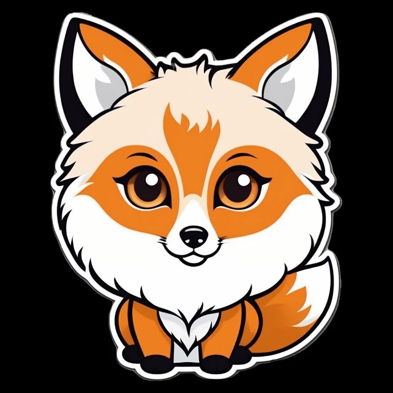 Fluffy fox