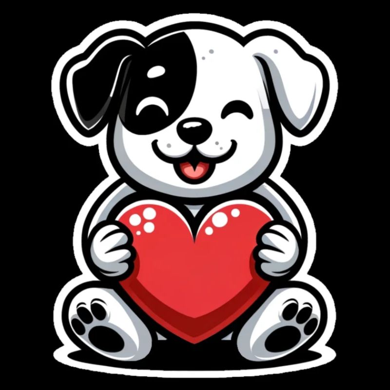 Herzlicher Hund