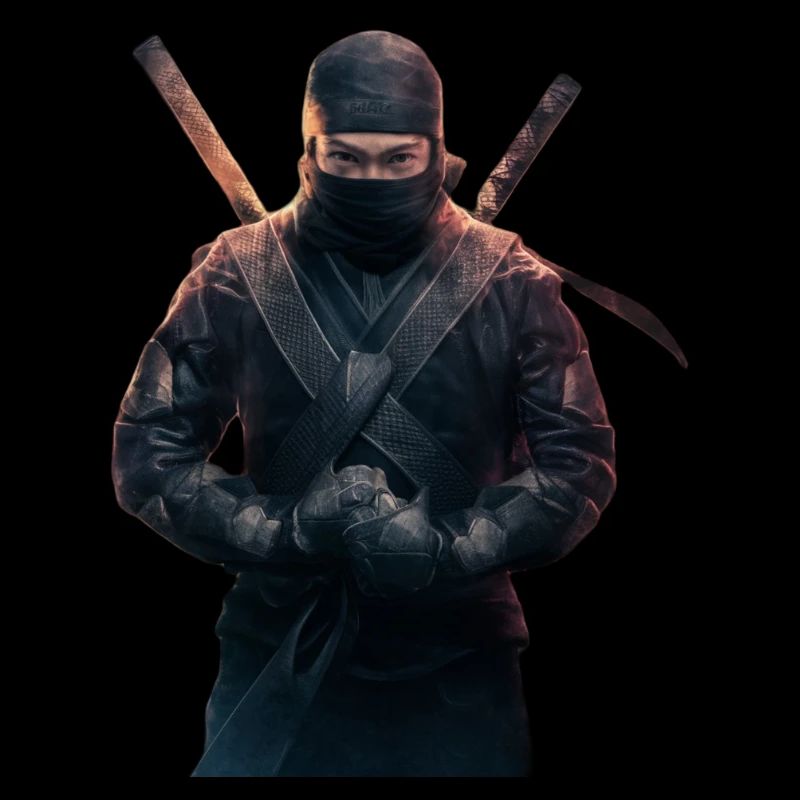 Ninja avec des épées