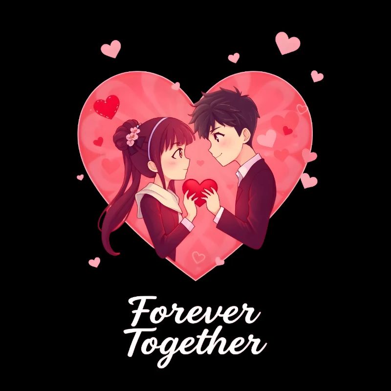 Conception d’anime pour la Saint-Valentin