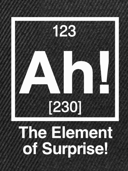 Ah! Element Überraschung