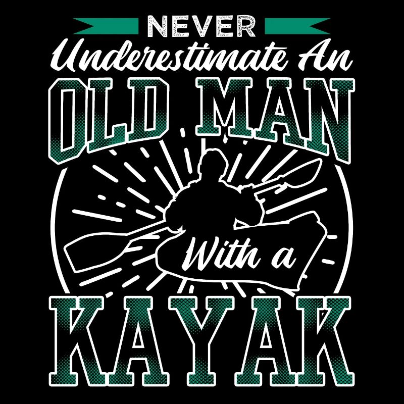Never Underestimate An Old Man With A Kayak