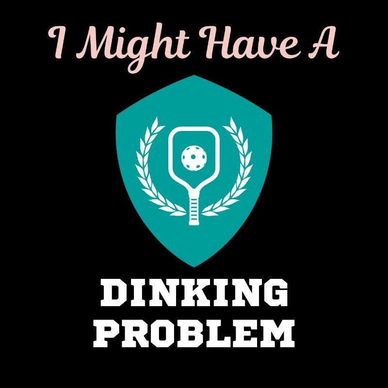 Ich könnte ein Dinking-Problem haben Pickleball-Paddel