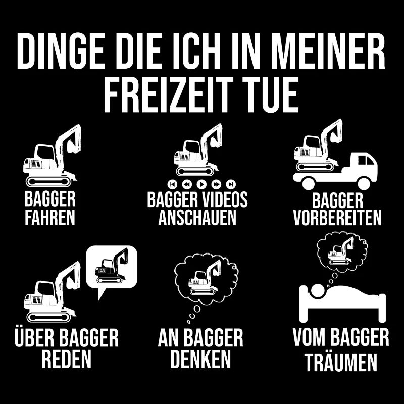 Baggerfahrer Bagger