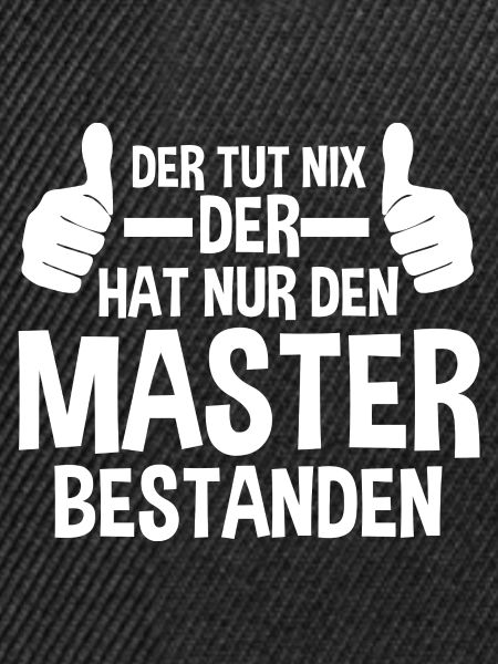 Master Prüfung Masterprüfung Geschenk
