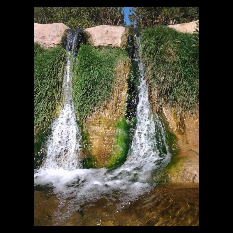 Double waterfall