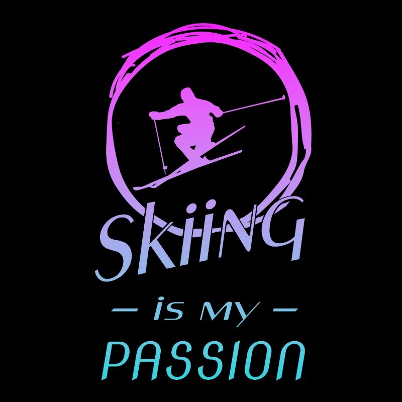skiing
