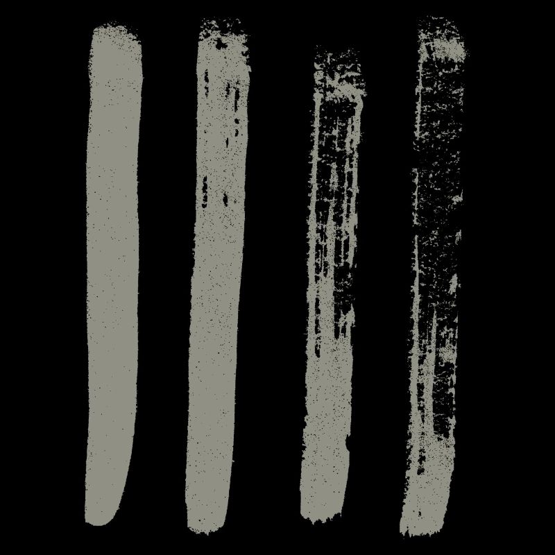 Brush Stripe Pattern / KHAKI