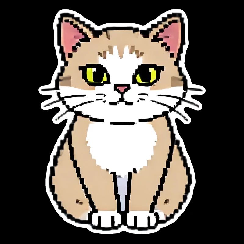 Cat Pixel Art