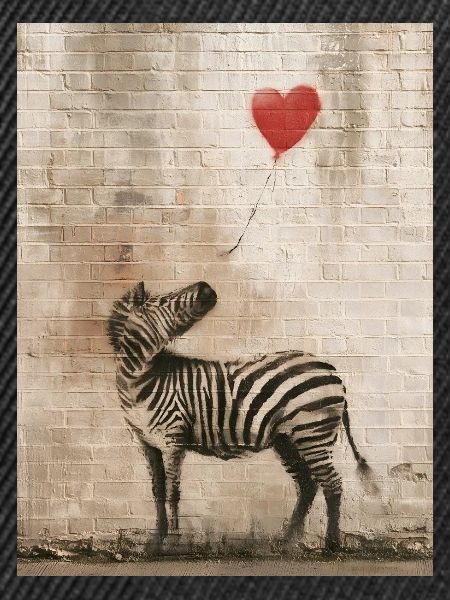 Banksy Zebra