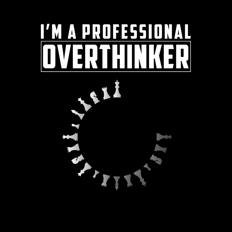 Professional Overthinker Playing Board Game For
