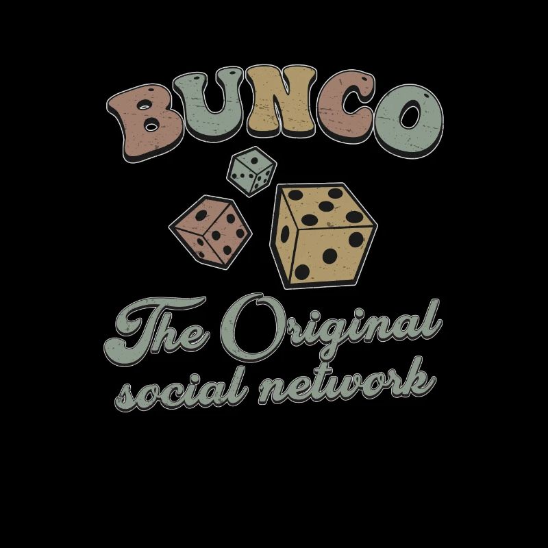 Retro Vintage Bunco Der ursprüngliche Bunco Player