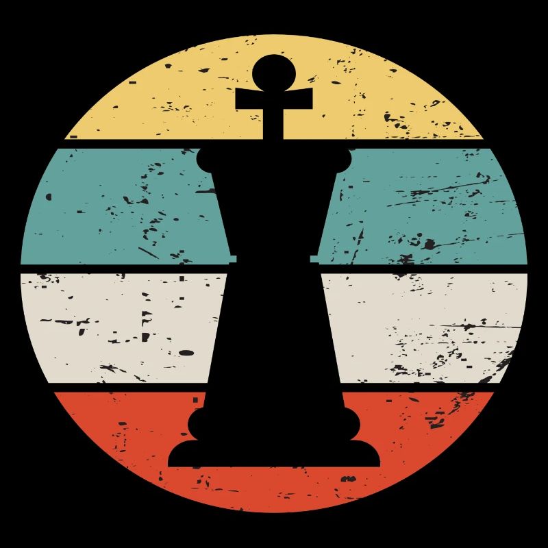 Schach Chess Retro Schachfigur
