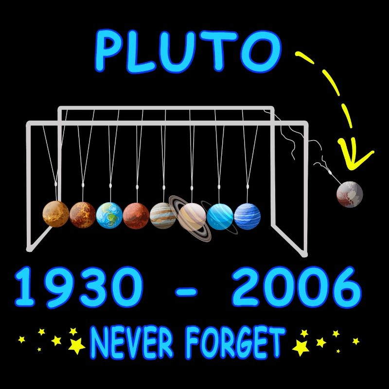 Never Forget Pluto Funny Planet Pluto