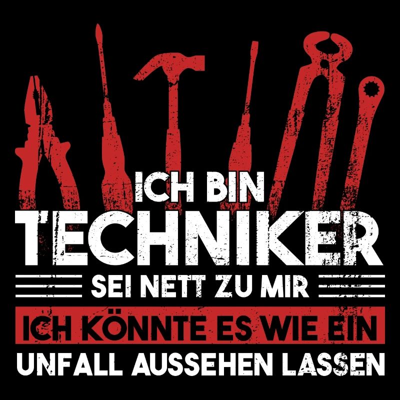 Techniker Beruf Technik Geschenk