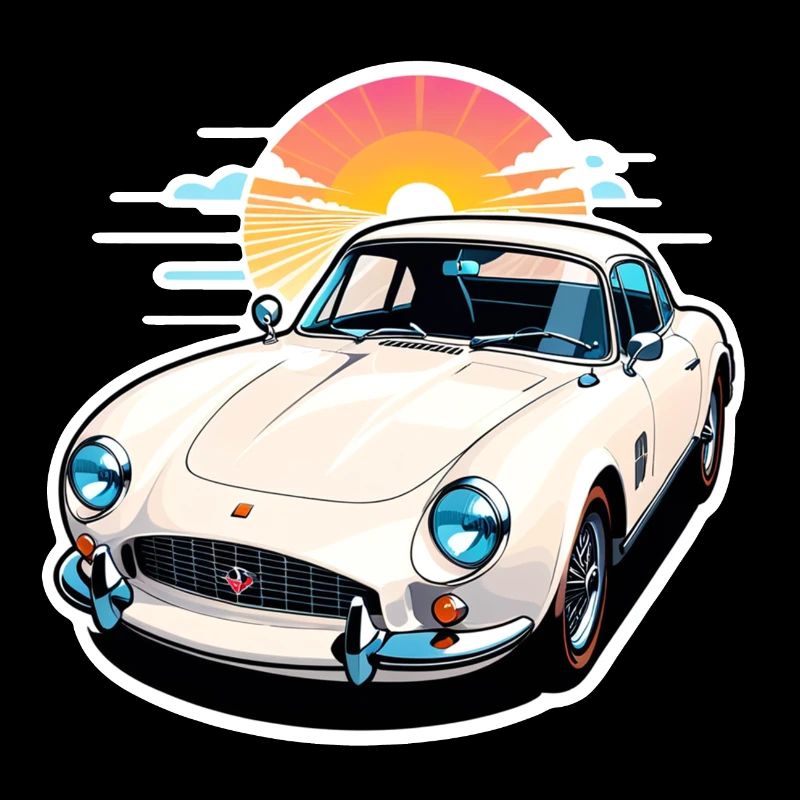Oldtimer Sonnenuntergang