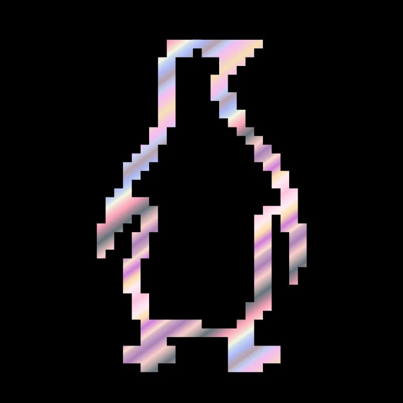 Pinguin Pastell Pixel