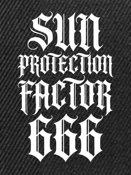 Gothic Provokationsspruch