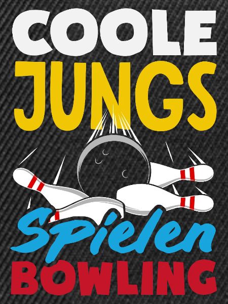 Coole Jungs Spielen Bowling