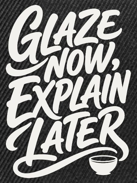 Töpfern – Glaze Now, Explain Later