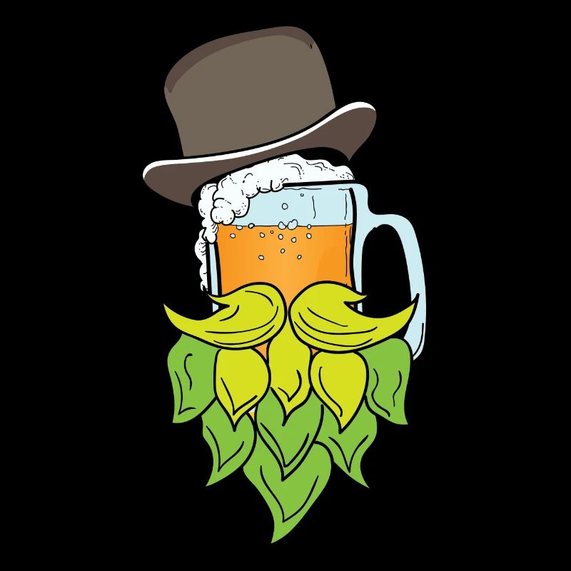 Ein Bier mit Bart