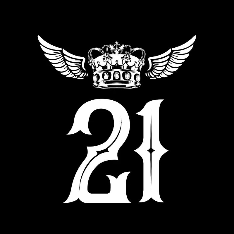 21 Number crown