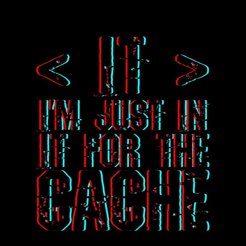 I'm Just In It For The Cache 3