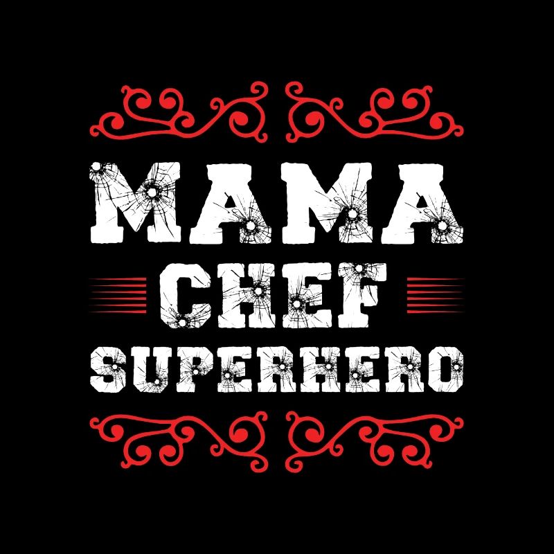 Mama Chef Superheld Mutter